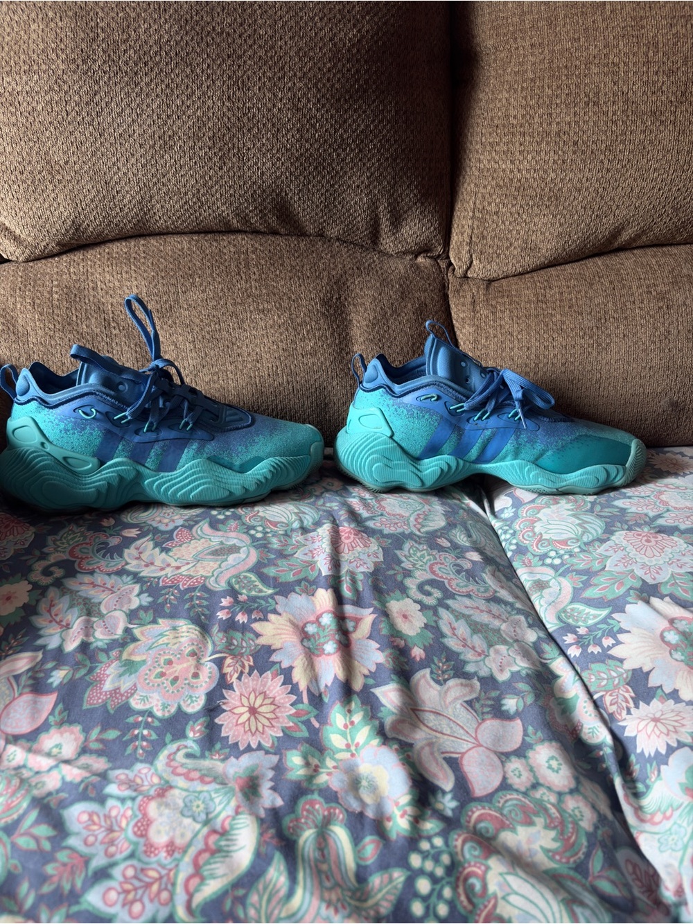 adidas Trae Young 3 Lucid Cyan True Blue